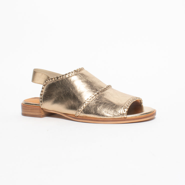 Bresley Serenade Gold Sandal front. Size 43 womens shoes