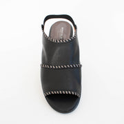 Bresley Serenade Black Pewter Sandals top. Size 46 womens shoes