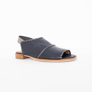 Bresley Serenade Navy Pewter Sandals front. Size 43 womens shoes