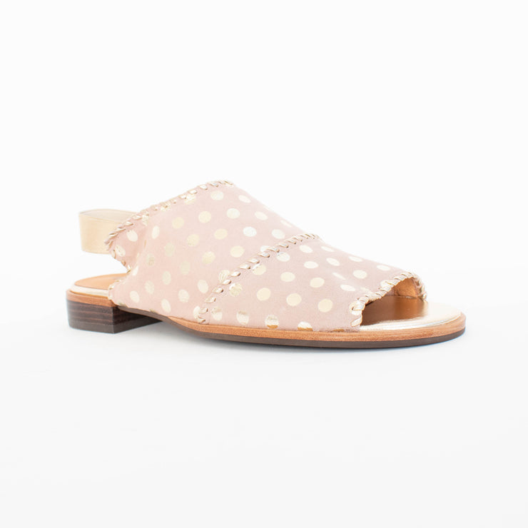Bresley Serenade Pink Spots Sandal front. Size 43 womens shoes