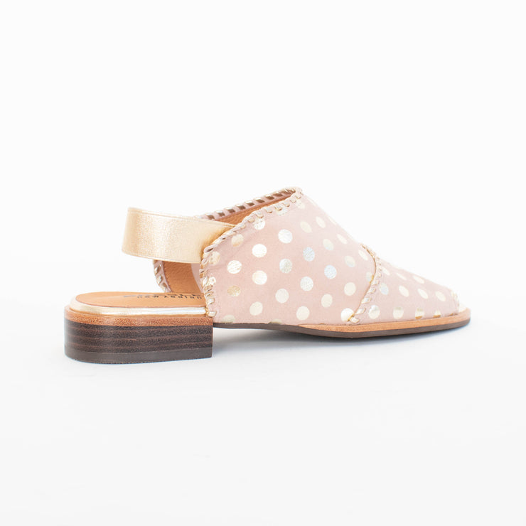 Bresley Serenade Pink Spots Sandal back. Size 44 womens shoes