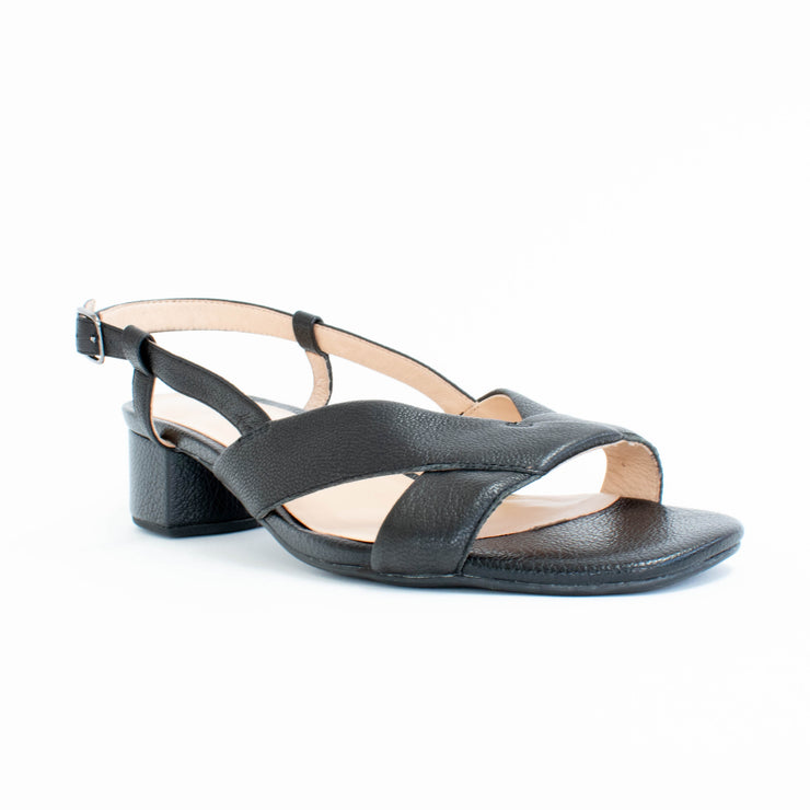 Chrissie Serene Black Sandals front. Size 43 womens shoes