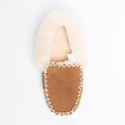 Hush Puppies Shaggy Chestnut Suede Slipper top. Size 10 womens shoes