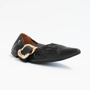 Babouche Lifestyle Sheila 1 Black Shoes front. Size 43 womens shoes