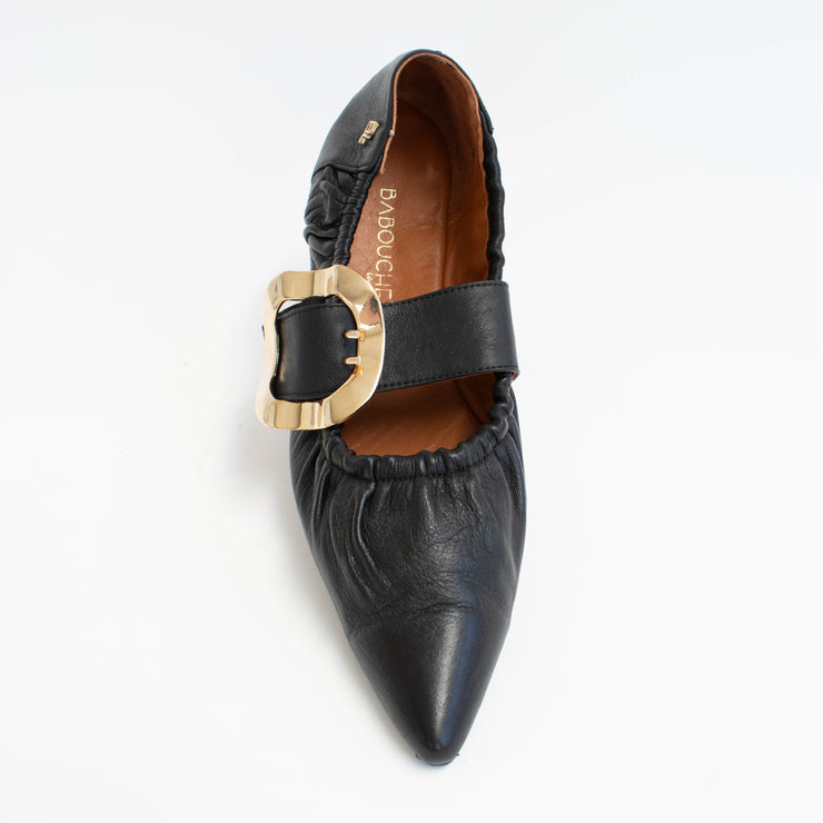 Babouche Lifestyle Sheila 1 Black Shoes top. Size 42 womens shoes