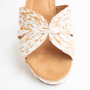 Bresley Sheriff Bone Multi Sandals toe. Size 42 womens shoes