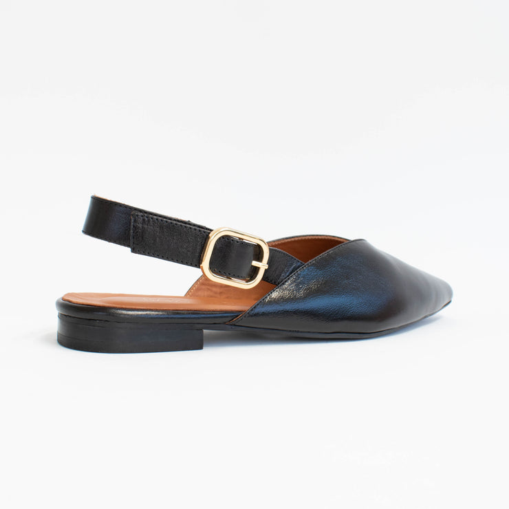 Babouche Lifestyle Sheri 105 Black Shoes back. Size 44 womens shoes