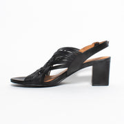 Bresley Shirazi Black Sandal inside. Size 45 womens shoes