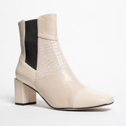 Bresley Shire Swan Mix Patent Ankle Boot front. Size 43 womens shoes
