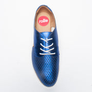 Rollie Sidecut Punch Cobalt Sheen Shoe top. Size 46 womens shoes