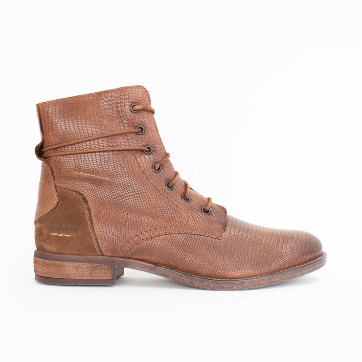Josef Seibel Sienna 72 Camel Print Ankle Boot side. Size 42 womens shoes