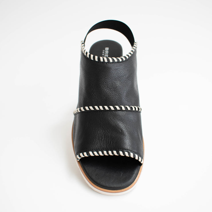 Bresley Sigma Black Bone Sandals top. Size 42 womens shoes