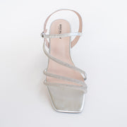 Bresley Sippa Silver Sandal top. Size 46 womens shoes
