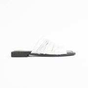 Bresley Slim Silver Sandals side. Size 42 womens shoes