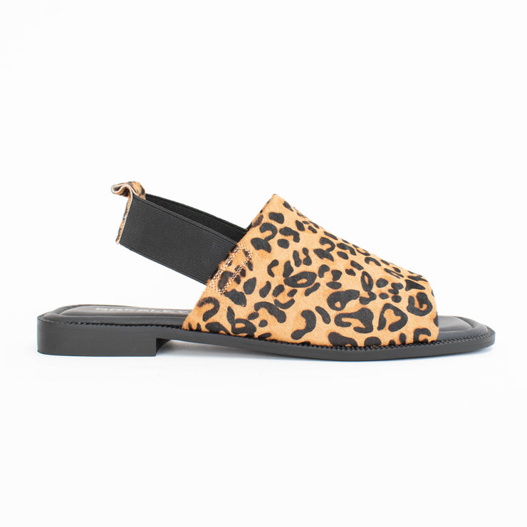 Bresley Snob Leopard Sandals side. Size 42 womens shoes