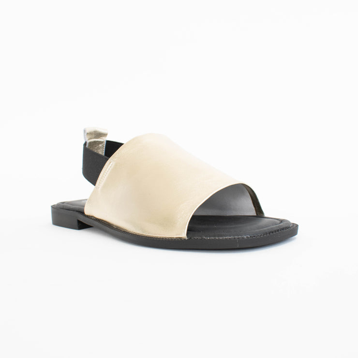Bres;ey Snob Gold Sandal front. Size 43 womens shoes