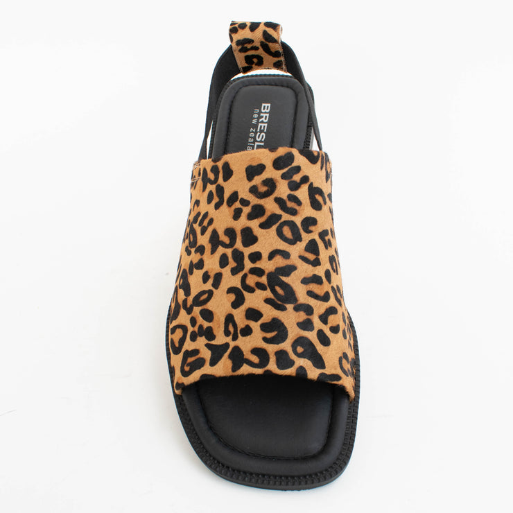 Bresley Snob Leopard Sandals top. Size 46 womens shoes
