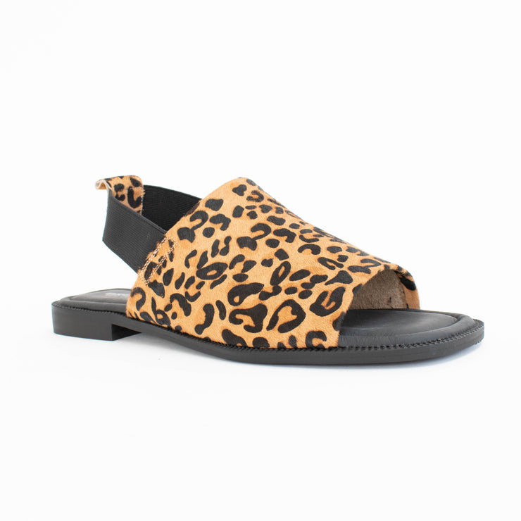 Bresley Snob Leopard Sandals front. Size 43 womens shoes