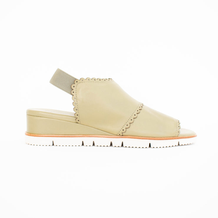 Bresley Snooze Khaki Sandals side. Size 42 womens shoes