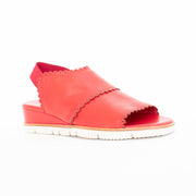 Bresley Snooze Red Sandals front. Size 43 womens shoes