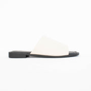 Bresley Sooty White Sandals side. Size 42 womens shoes