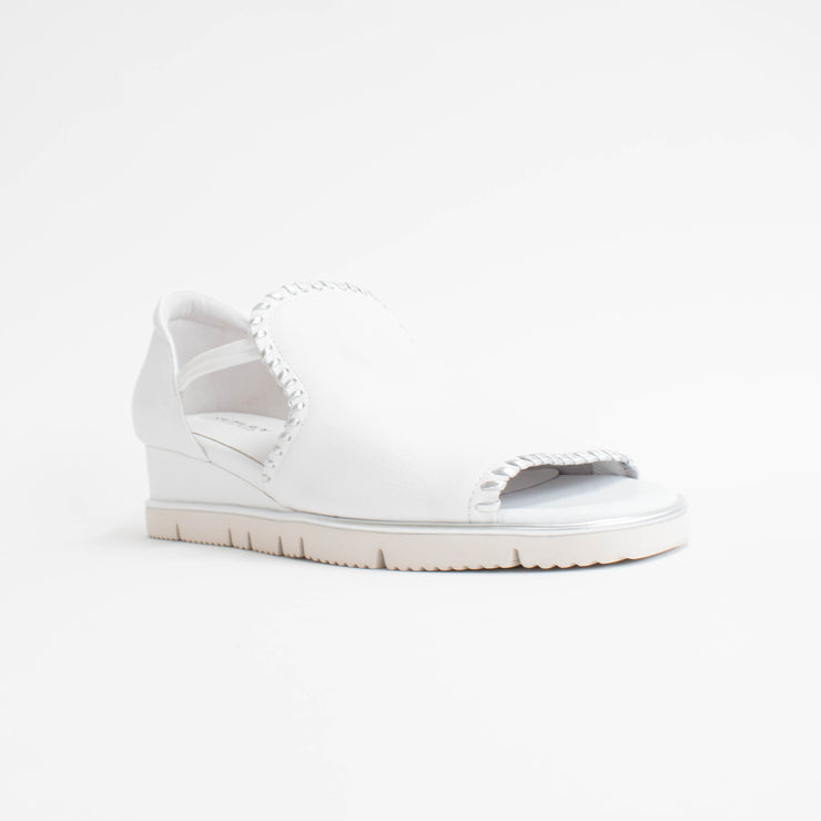 Bresley Spesh White Sandals front. Size 43 womens shoes