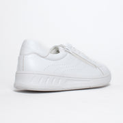 Hush Puppies Spin White Sneaker back. Size 12 womens shoes