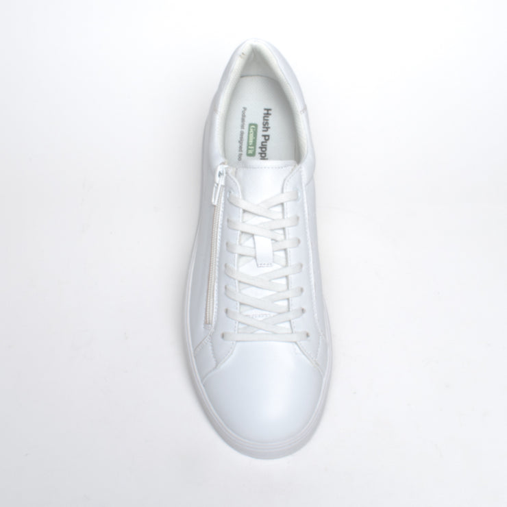Hush Puppies Spin White Sneaker top. Size 10 womens shoes