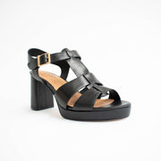 Bresley Sterlyn Black Sandals front. Size 43 womens shoes