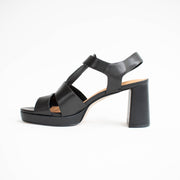 Bresley Sterlyn Black Sandals inside. Size 45 womens shoes