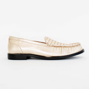 Bresley Stomp Gold Shoes side. Size 42 womens shoes