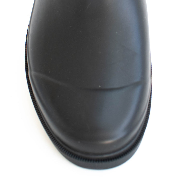Hush Puppies Stormi Black Gum Boots toe. Size 11 womens shoes