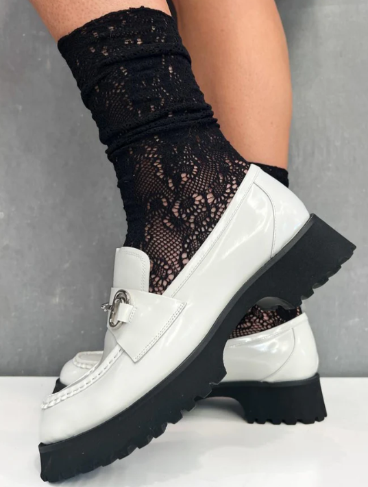 Minx Slouch Sock Black one size