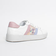 Rilassare Tabes White Blush Sneakers back. Size 44 womens shoes