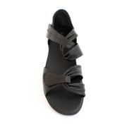 Klouds Tara Pebble Black Sandals top. Size 43 womens shoes