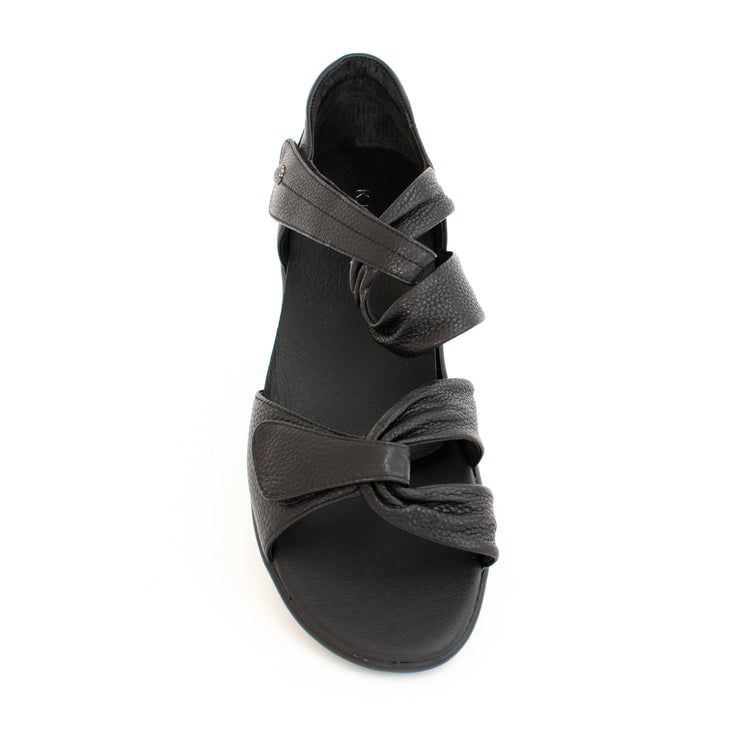Klouds Tara Pebble Black Sandals top. Size 43 womens shoes