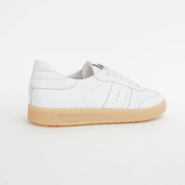 Sioux Tedroso Da 713 Snow White Sneaker back. Size 44 womens shoes