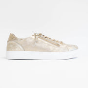 Rilassare Temi Champagne Mottle Sneakers side. Size 42 womens shoes