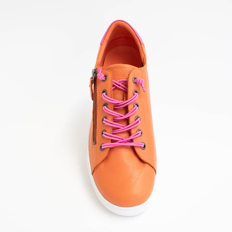 Rilassare Temi Orange Fuchsia Sneakers top. Size 46 womens shoes