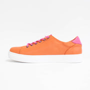 Rilassare Temi Orange Fuchsia Sneakers inside. Size 45 womens shoes