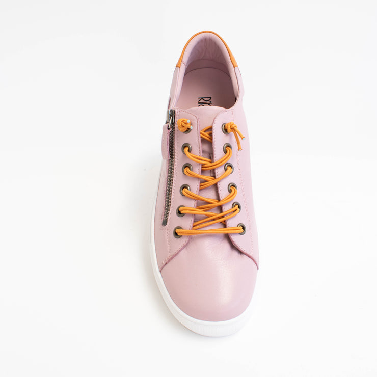 Rilassare Temi Pink Orange Sneakers top. Size 46 womens shoes