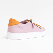 Rilassare Temi Pink Orange Sneakers back. Size 44 womens shoes