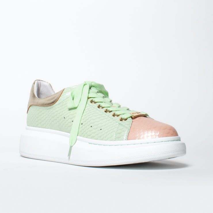 Minx Tessa Pastel Metallic Combo front. Size 43 womens shoes