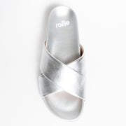 Rollie Tide Cross Silver Tumble Slide top. Size 46 womens shoes