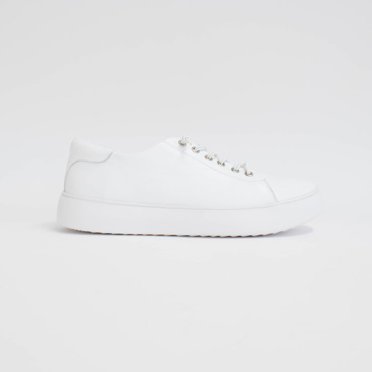 Rilassare Tulley White Sneakers side. Size 42 womens shoes