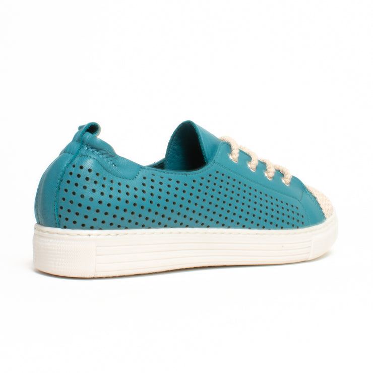 Cabello Uber Petrol Sneaker back. Size 44 womens shoes