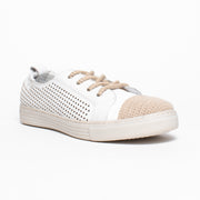 Cabello Uber White Sneaker front. Size 43 womens shoes