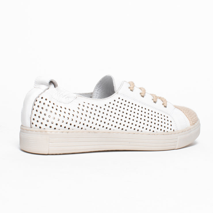 Cabello Uber White Sneaker back. Size 44 womens shoes