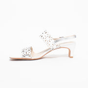 Katie N Me Unna White Kid Sandal inside. Size 45 womens shoes