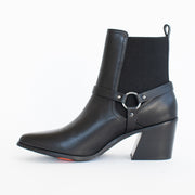 Hush Puppies Vala Harness Black Ankle Boot inside. Size 13 womens shoes